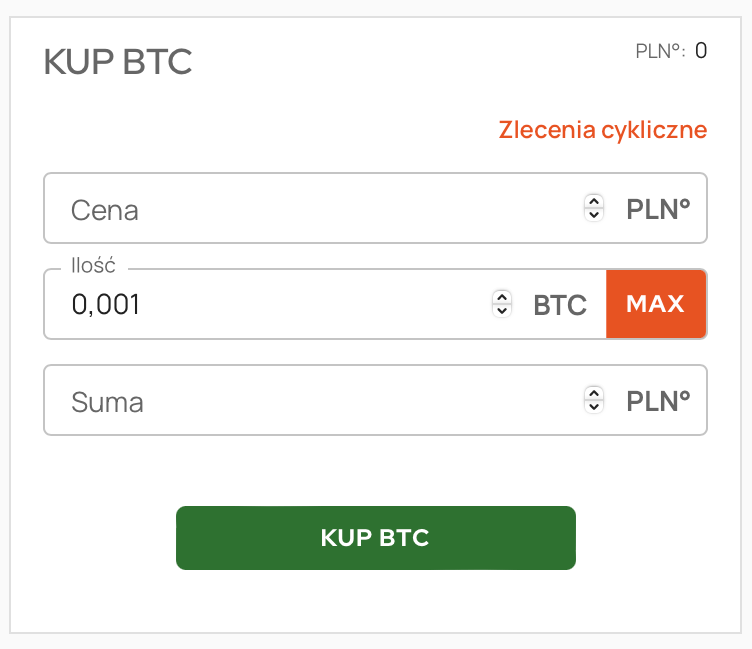 karta kup giełda kanga exchange