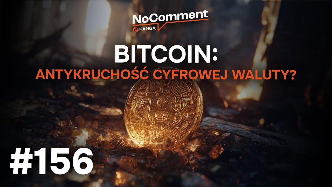 No Comment #156 | Bitcoin: antykruchość cyfrowej waluty?