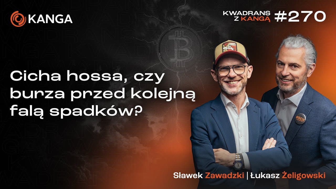 Cicha hossa, czy burza przed kolejną falą spadków? | Kwadrans z Kangą #270
