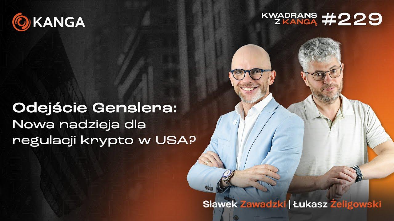 Odejście Genslera: Nowa nadzieja dla regulacji krypto w USA? | Kwadrans z Kangą #229