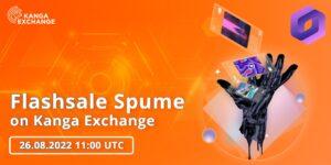 Spume Protocol flash sale on Kanga Exchange