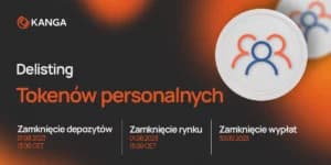 Uwaga - delisting tokenów personalnych!