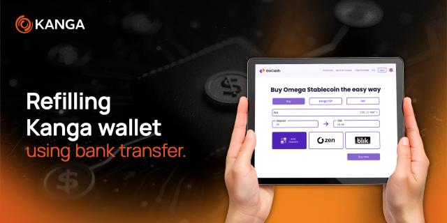 Thumbnail of "Refilling Kanga wallet using bank transfer" article