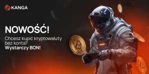 Chcesz kupić kryptowaluty bez konta? Wystarczy BON!