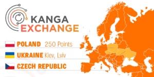 Nowy punkt kantorowy Kanga Exchange na Ukrainie