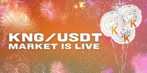 KNG/USDT market is live now!