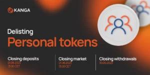 Attention - delisting of personal tokens!