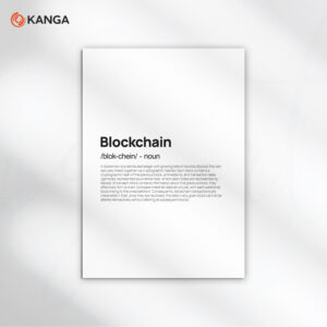 Plakat Blockchain - obrazek 1