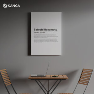 Plakat Satoshi Nakamoto - obrazek 2