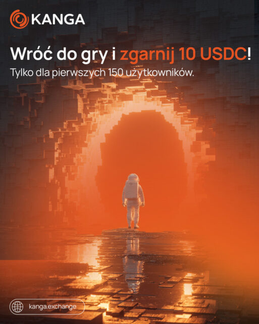 🔁 Wróć do gry i zgarnij 10 USDC
Masz już konto na Kanga, ale dawno go nie używałeś? Mamy coś dla Ciebie!

💡 Jak odebrać nagrodę?
1. Dołącz do kampanii Zealy
2. Zaakceptuj zgody marketingowe oraz warunki udziału
3. Wykonaj przynajmniej jedną transakcję P2P
4. Zestakuj tokeny o wartości min. 100 USD

🎯 Pierwsze 150 osób otrzyma 10 USDC.
Dodatkowo zdobywasz punkty XP, które liczą się w ogólnym rankingu!

➡️ Dołącz tutaj: https://zealy.io/cw/kangaexchange/questboard/
