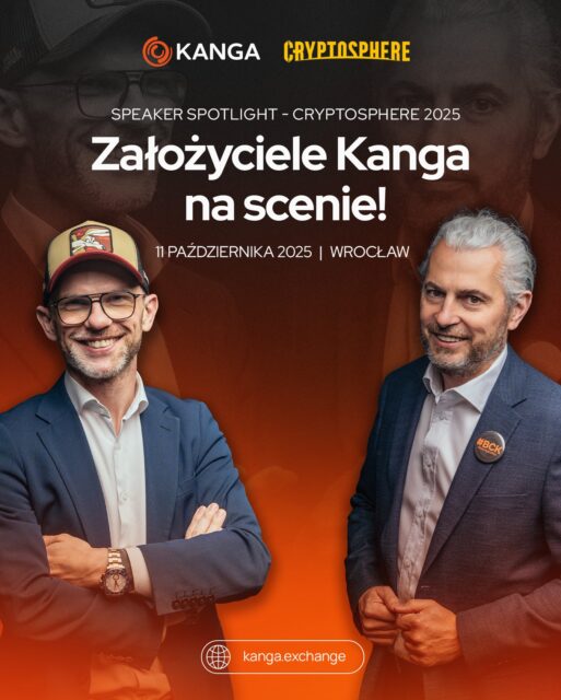 🎙 Speaker Spotlight: CryptoSphere 2025
✨ Łukasz Żeligowski - Executive Director & CTO Kanga Exchange
Temat: „Gdybym był bogaty - droga od złudzeń do strategii”
🔥 Sławek Zawadzki - współzałożyciel Kangi, od 15 lat w świecie fintechu i blockchaina
Temat: „Czy Goliat jednak pokona Dawida i co to dla nas znaczy? O ETF'ach, DATC i bankach centralnych w świecie Bitcoina”
📍 Wrocław | 11 października
#CryptoSphere #KangaExchange #Prelegenci #Blockchain #Crypto