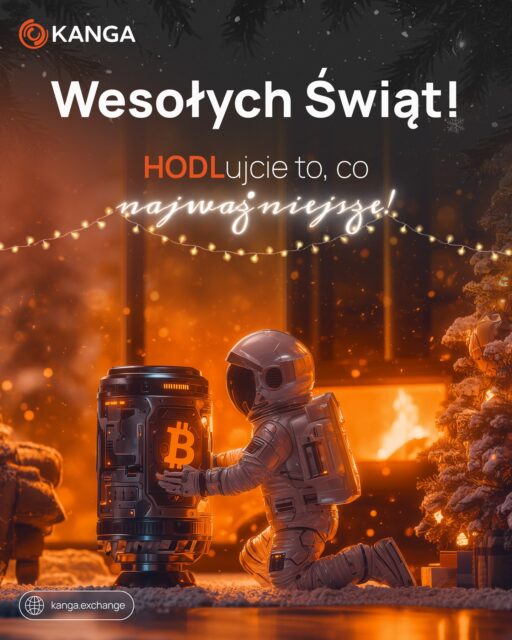 🎄 Wesołych Świąt! HODLujcie to, co najważniejsze!
W tym magicznym, grudniowym czasie, życzymy Wam:
🎁 Aby Wasz Portfel był równie pełny, jak wigilijny stół.
🕯️ Aby w Waszych sercach zagościł spokój, niezależnie od zmienności na wykresach.
❤️ Przede wszystkim, HODLujcie to, co w życiu najważniejsze: zdrowie, bliskich i uśmiech.
Wesołej Wigilii i bezpiecznych inwestycji!