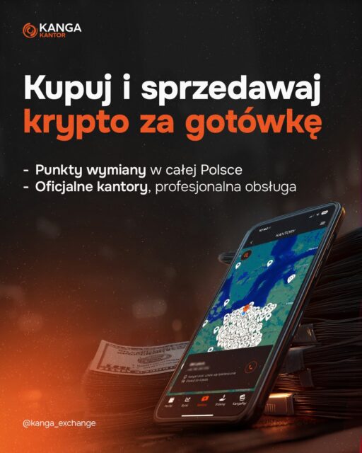 💸 Szybko, wygodnie, bez limitów – Kanga Kantor w Twoim mieście!
 
Chcesz kupić lub sprzedać krypto za gotówkę? Zrób to na własnych warunkach:
✅ Bez limitów po weryfikacji
✅ W oficjalnym, fizycznym punkcie wymiany
 
Nie trać czasu na niepewne transakcje — w Kanga Kantor:
⚡️ wszystko trwa kilkadziesiąt sekund
🛡️ a obsługa działa sprawnie i bezpiecznie
 
Masz pytania? Zawsze możesz liczyć na telefoniczne wsparcie od naszego zespołu.
📍Znajdź najbliższy punkt na: kanga.exchange/kantor
 
#KangaKantor #KangaExchange #KryptoZaGotówkę