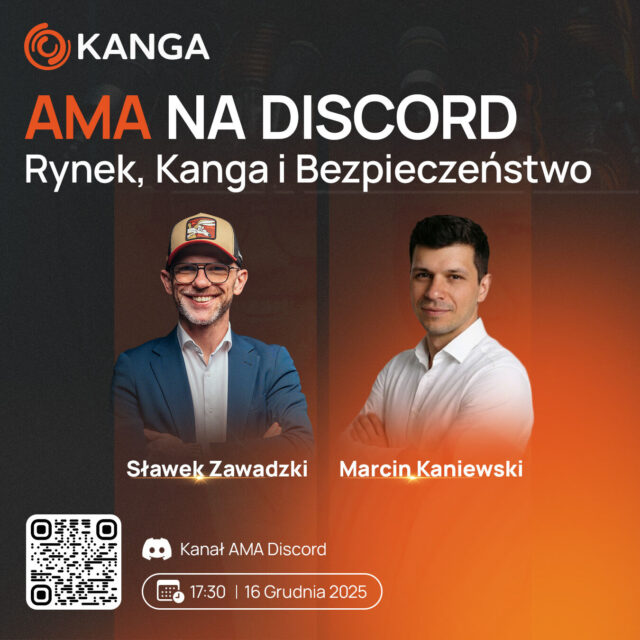 🚨 ZACZYNAMY ZA 30 MINUT!
Sławek Zawadzki już rozgrzewa się na kanale głosowym #AMA na Discordzie. To będzie mocna rozmowa o rynku i planach Kangi.
To OSTATNI moment, żeby:
✅ Wbić Level 1 i zapisać się do konkursu (30x pakiet 10 KNG!).
✅ Zadać pytanie na kanale #AMA w konkursie "Top 5 Pytań".
Słyszymy się o 17:30!
Link do Dicorda w bio!