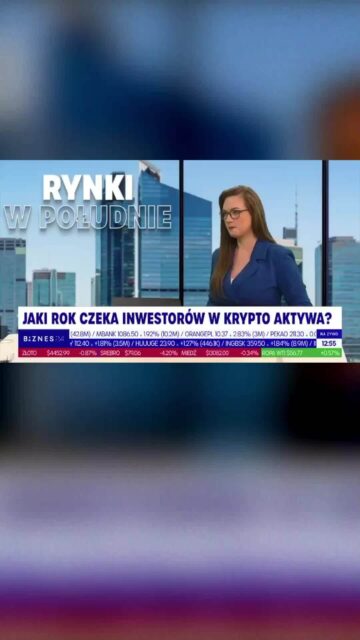 Branża krypto chce chronić inwestorów 🔒
Martwi ją tylko…
Urząd, który proponowany jest do roli regulatora rynku.
A o tym, dlaczego, opowiadał Sławek Zawadzki na antenie BIZNES24 🎤
